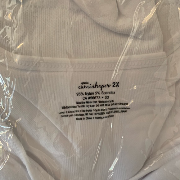 21.) NWT / Genie / Cami Shaper / Tank / Available in Black, white and nude - Picture 10 of 16